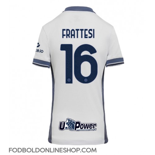 Inter Milan Davide Frattesi #16 Udebanetrøje Dame 2024-25 Kortærmet